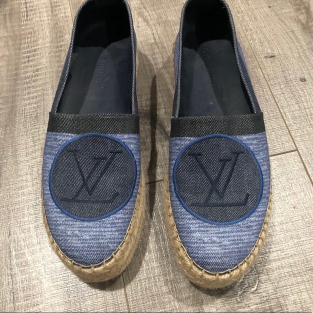 Louis Vuitton Blue Shore Espadrilles